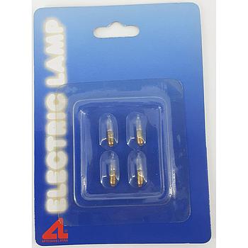 4 mini lampadine a goccia