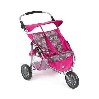 passegino gemellare pink 75cm