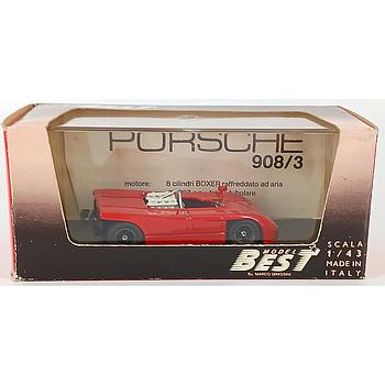 porsche 908/3 rossa 1/43