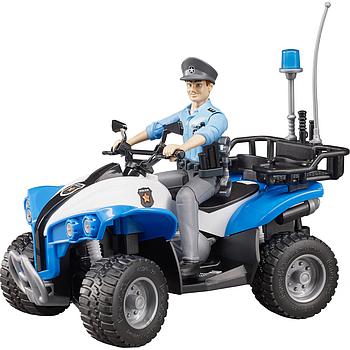 Police Quad con poliziotto