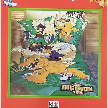 Digimon copripiumone 135x200 e copricuscino