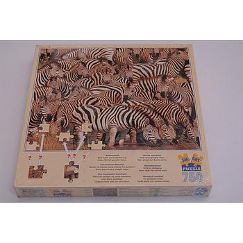 puzzle 750pz pezzi con lato piatto