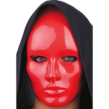 maschera viso medio rossa