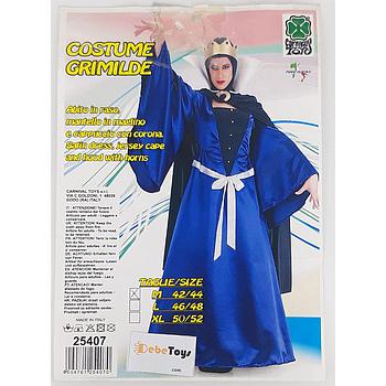 costume strega grimilde tg 42/44