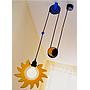 lampadario sole e luna Haba